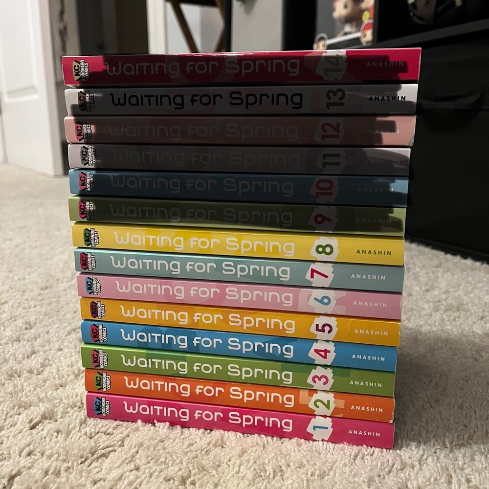 waiting for spring manga vol 1-8